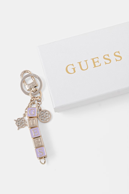 Doplnky Kľúčenka Guess RW7554.P6201 zlatá