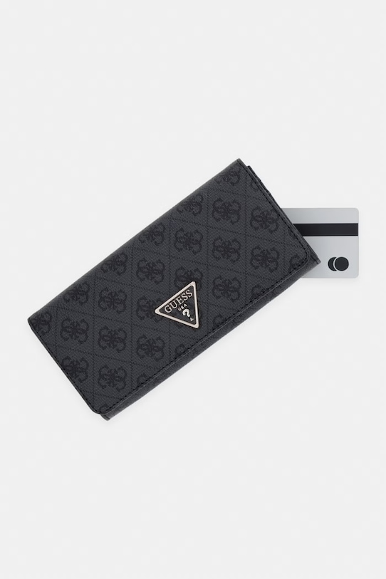 Guess dámska peňaženka z imitácie kože LAUREL sivá SWSG74.59155