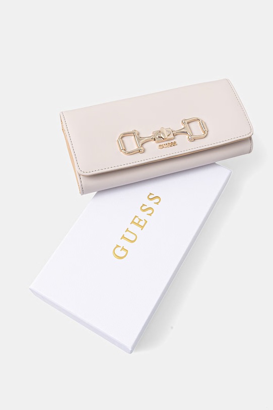 Guess portfel damski JANIE beżowy SWVG99.10155