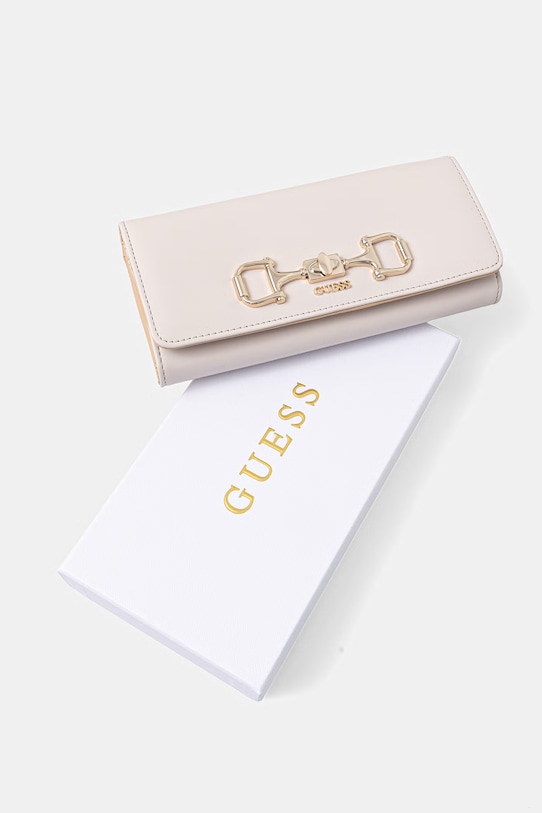 Guess portfel damski JANIE beżowy SWVG99.10155