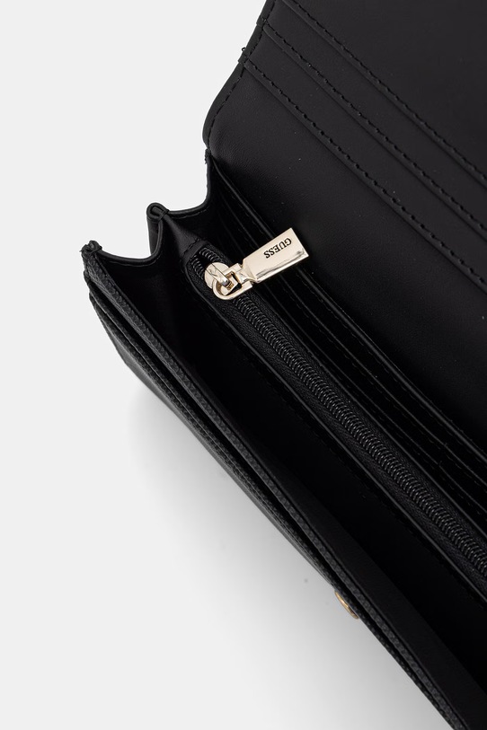 Doplnky Guess Peňaženka dámska z imitácie kože LAUREL SWZG74.59155 čierna