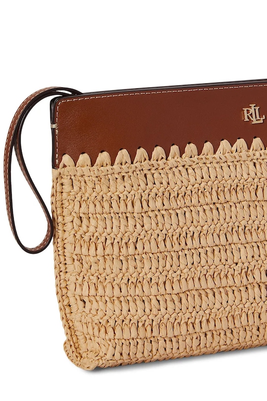 Lauren Ralph Lauren kosmetyczka damska brązowy 432P10519