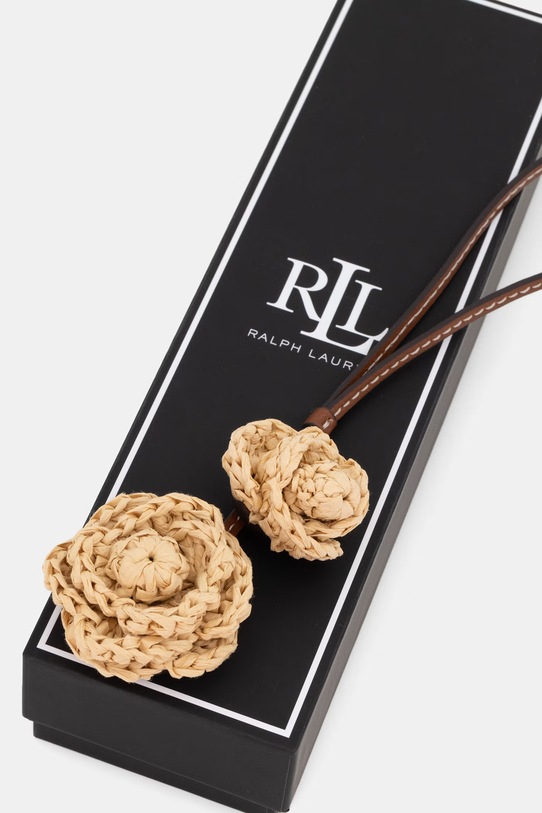 Lauren Ralph Lauren brelok damski skórzany beżowy 432P10685