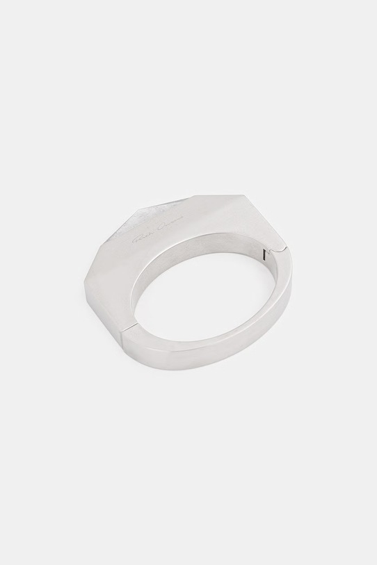 Rick Owens DRKSHDW bransoletka Pyramid kamień naturalny srebrny RJ0000127.MMAS2