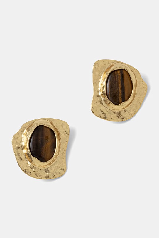 Sessun klipsy pozłacane złoty 25604001