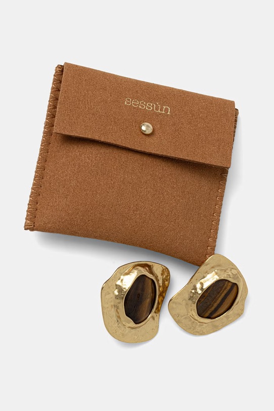 Akcesoria Sessun klipsy 25604001 złoty