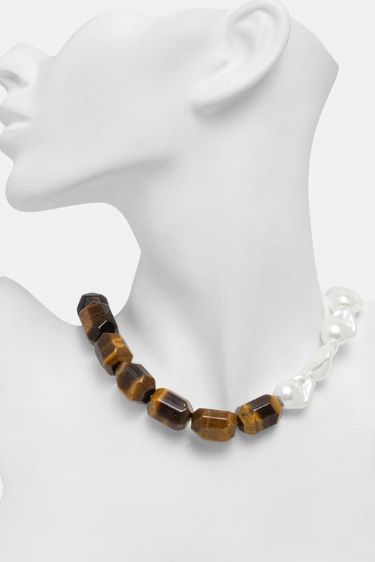 Sessun naszyjnik brązowy 25604008