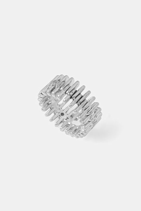 Кольцо AllSaints 37555965SLV041 серебрянный SS26