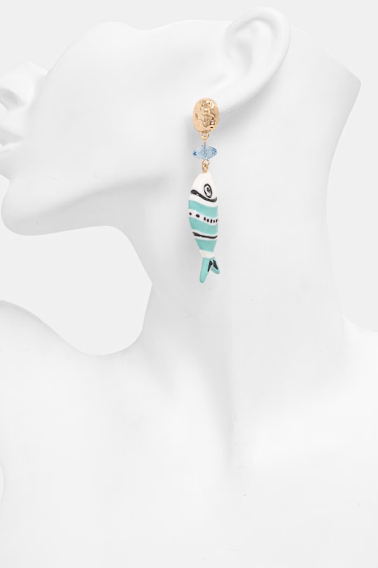 Akcesoria Lola Casademunt kolczyki LS2603060 zielony