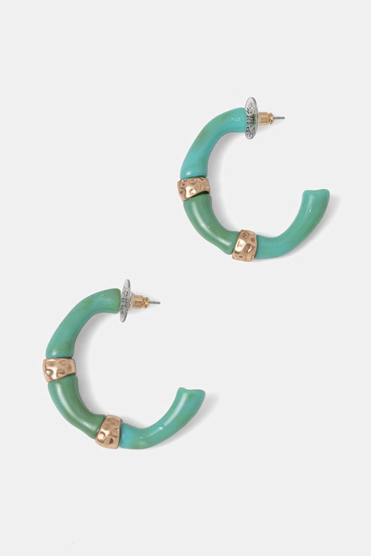 Lola Casademunt kolczyki zielony LS2603066