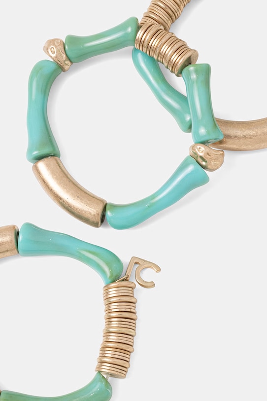 Lola Casademunt bransoletki 3-pack LS2603070 zielony SS26