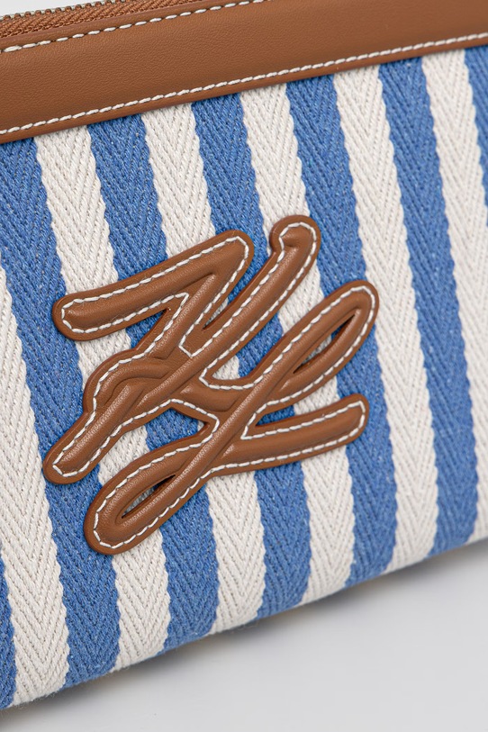 Akcesoria Karl Lagerfeld kosmetyczka K/AUTOGRAPH B2W46083 niebieski