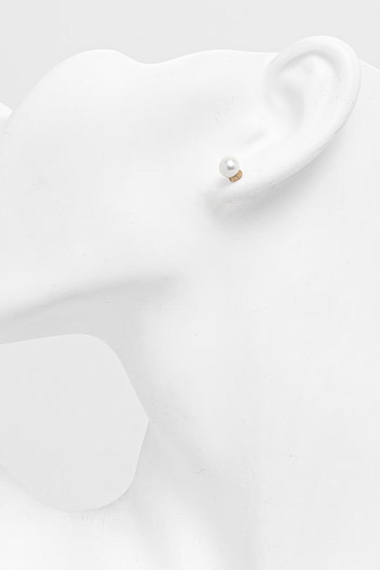 Akcesoria AllSaints kolczyki damskie metalowe 37568574BRS126 złoty