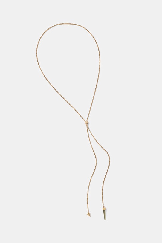 AllSaints naszyjnik damski metalowy złoty 37568592BRS711