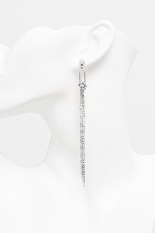 Akcesoria AllSaints kolczyki damskie metalowe 37568831SLV041 srebrny