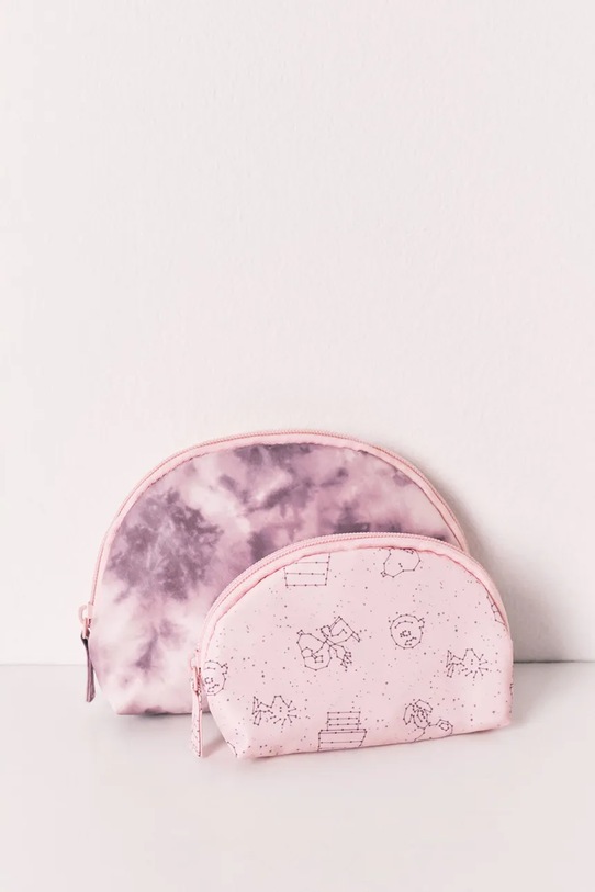 women'secret zestaw kosmetyczek damski 4843048 różowy