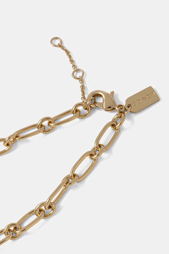 Coach bransoletka damska metalowa 37335952GLD710 złoty SS26