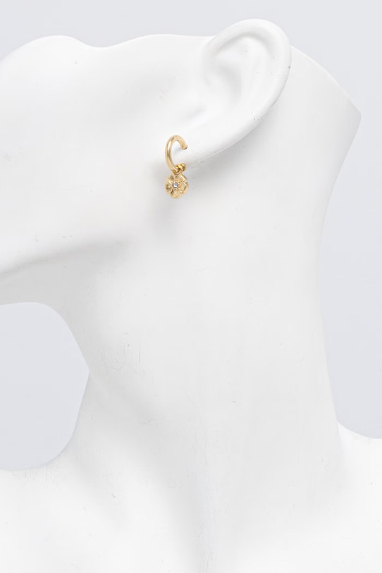 Akcesoria Coach kolczyki damskie metalowe 37546481GLD710 złoty