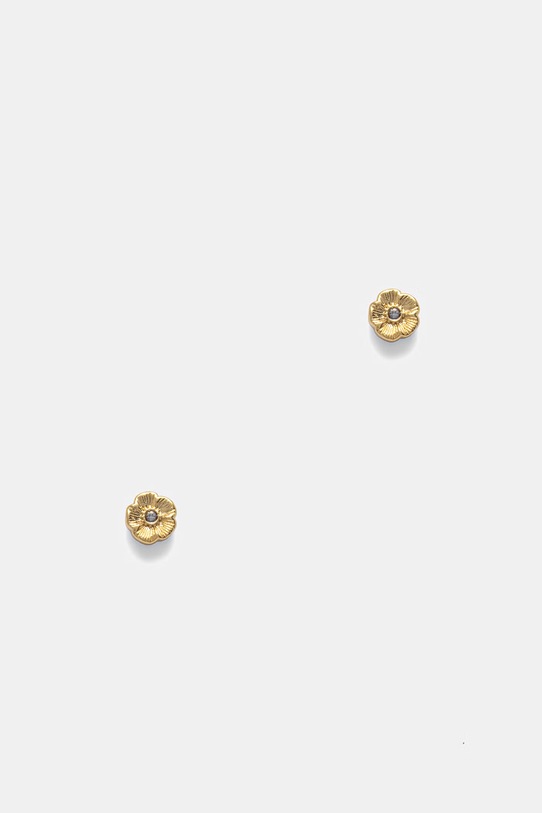 Coach kolczyki damskie metalowe złoty 37546482GLD710