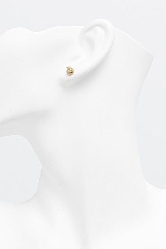 Akcesoria Coach kolczyki damskie metalowe 37571168GLD710 złoty