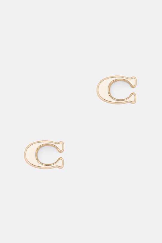 Coach kolczyki złoty 37571173GLD100