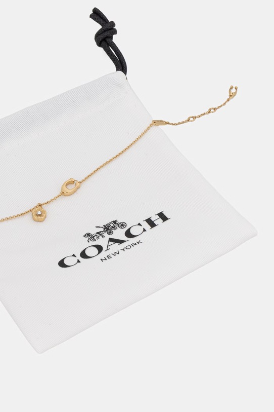 Akcesoria Coach bransoletka 37571529GLD100 złoty