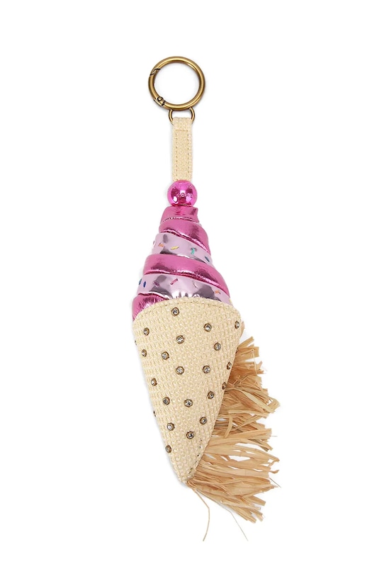 Kurt Geiger London brelok damski Ice Cream Charm beżowy 5573657979