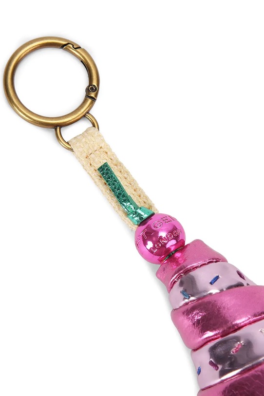 Kurt Geiger London brelok damski Ice Cream Charm 5573657979 beżowy SS26