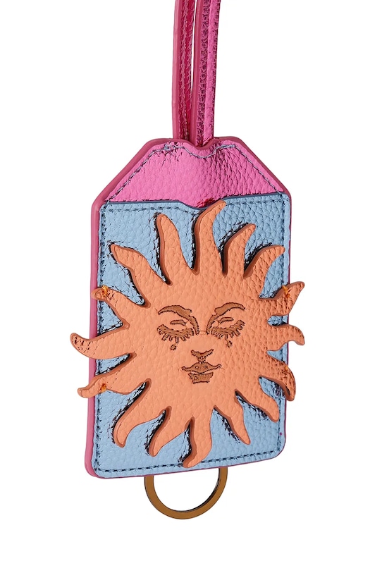 Akcesoria Kurt Geiger London zawieszka damska 5603557979 różowy