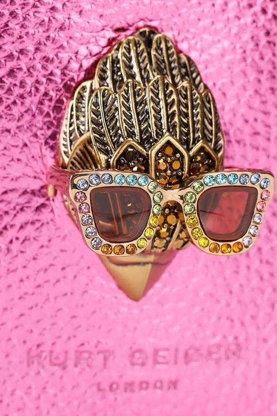 Kurt Geiger London zawieszka damska różowy 5603557979