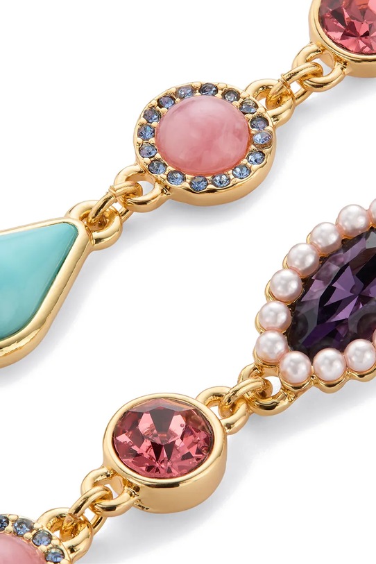 Kurt Geiger London kolczyki damskie metalowe z cyrkonią 5622969429 złoty SS26