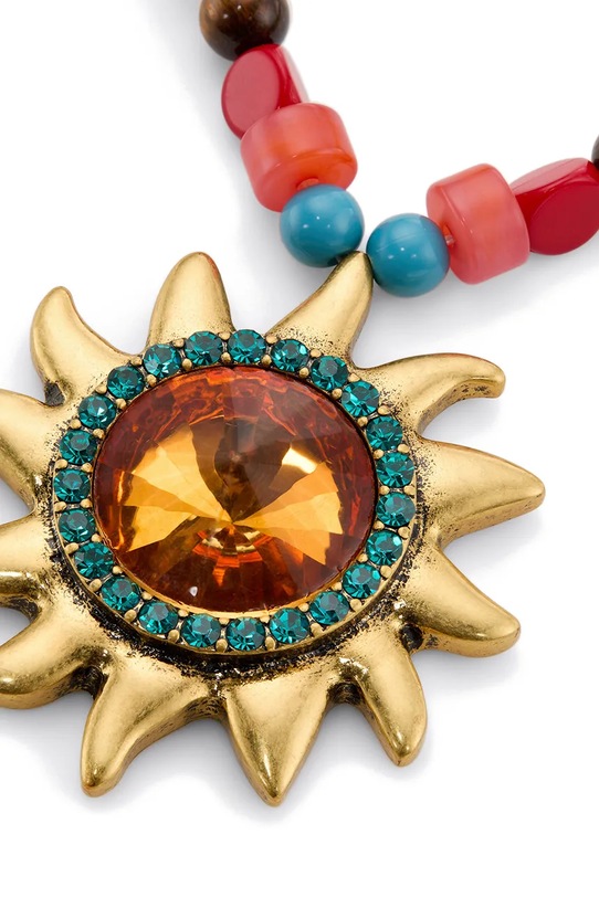 Kurt Geiger London naszyjnik damski z cyrkonią 5625369429 multicolor SS26