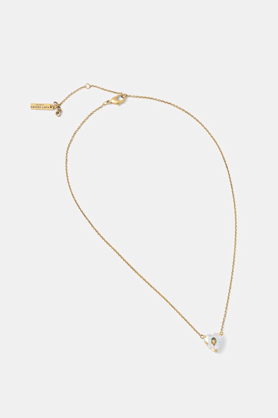 Kurt Geiger London naszyjnik damski metalowy z cyrkonią złoty 5422365429