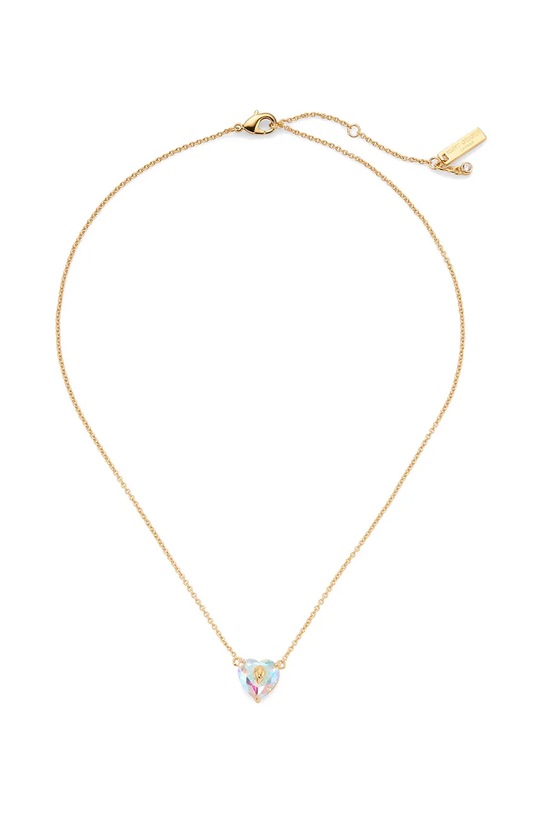 Kurt Geiger London naszyjnik damski metalowy z cyrkonią złoty 5422365429