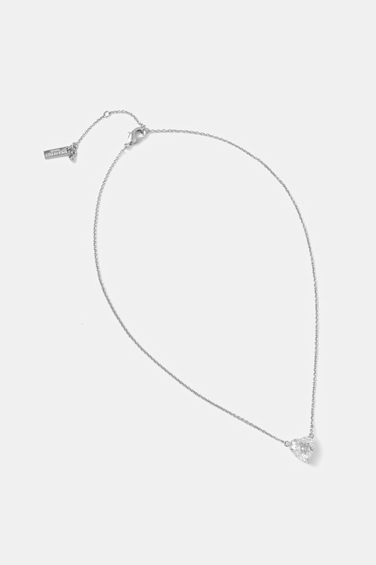Kurt Geiger London naszyjnik z zawieszką damski metalowy srebrny 5422363429