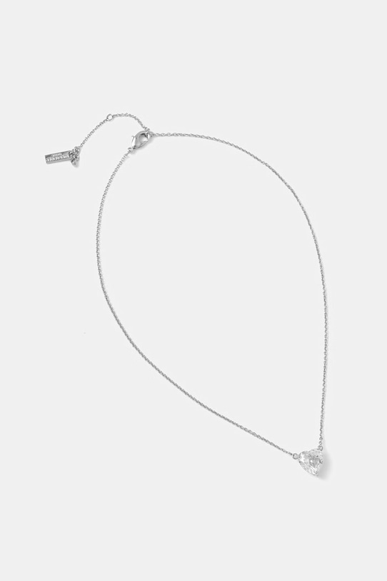 Kurt Geiger London naszyjnik z zawieszką damski metalowy srebrny 5422363429