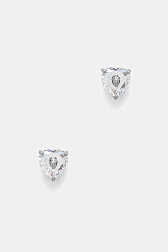 Kurt Geiger London kolczyki damskie metalowe z cyrkonią srebrny 5422663429