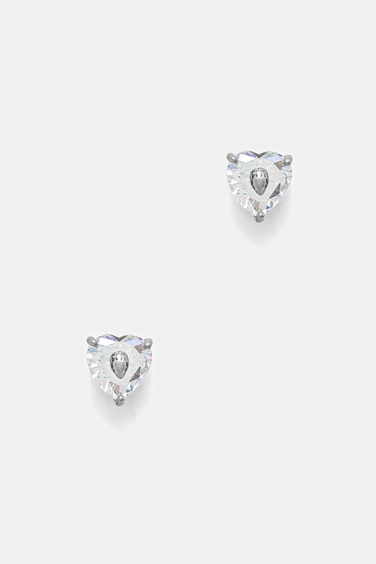 Kurt Geiger London kolczyki damskie metalowe z cyrkonią srebrny 5422663429