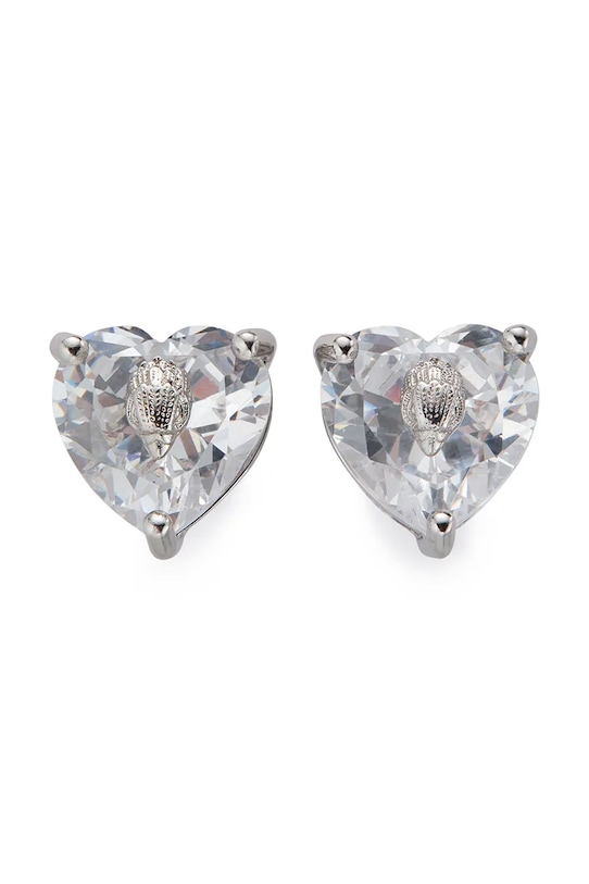 Kurt Geiger London kolczyki damskie metalowe z cyrkonią srebrny 5422663429