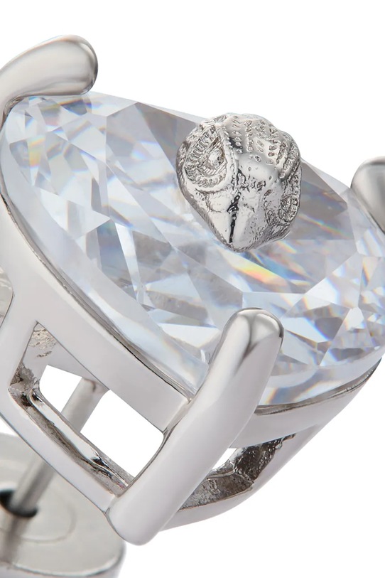 Kurt Geiger London kolczyki damskie metalowe z cyrkonią 5422663429 srebrny SS26