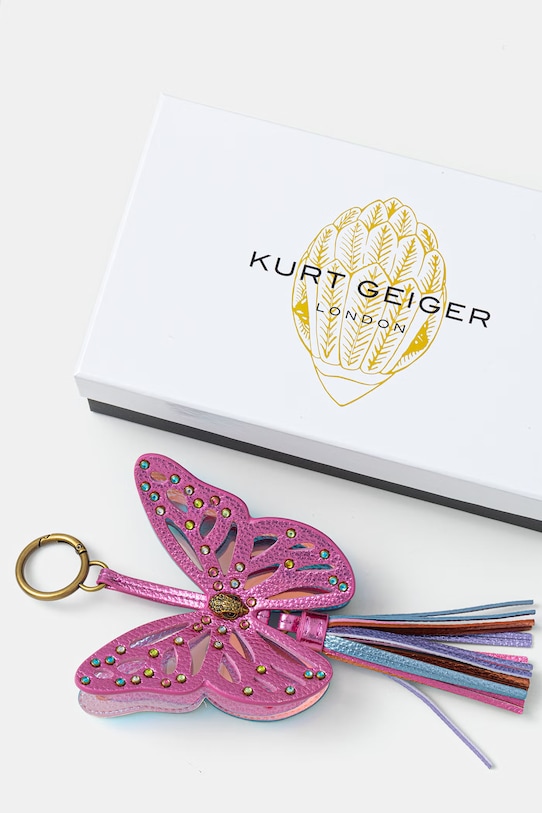 Akcesoria Kurt Geiger London brelok damski 5587795999 różowy