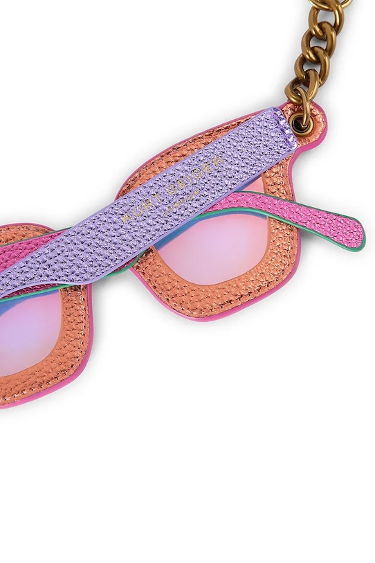 Accesorii Kurt Geiger London breloc pentru femei zirconiu cubic 5588269979 bej