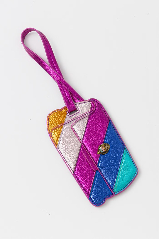 Kurt Geiger London zawieszka do bagażu damska Kensington różowy 5606669979