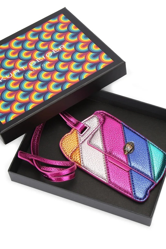 Kurt Geiger London zawieszka do bagażu damska Kensington różowy 5606669979