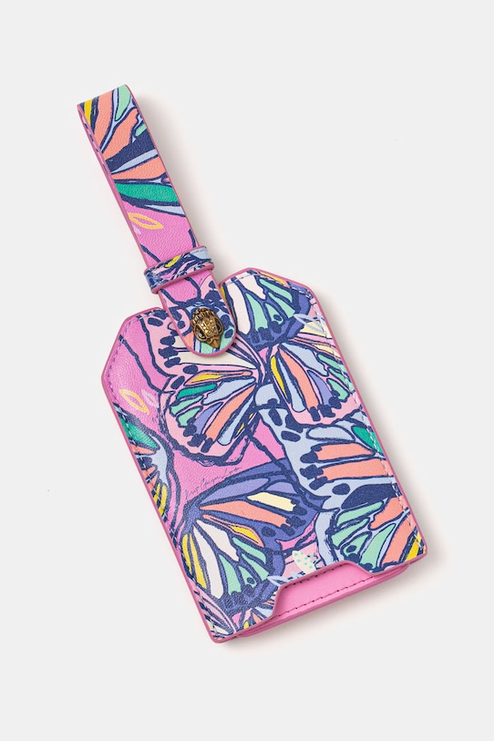 Kurt Geiger London zawieszka do bagażu damska fioletowy 5604795109