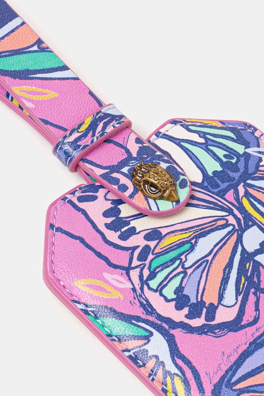 Kurt Geiger London zawieszka do bagażu damska 5604795109 fioletowy SS26