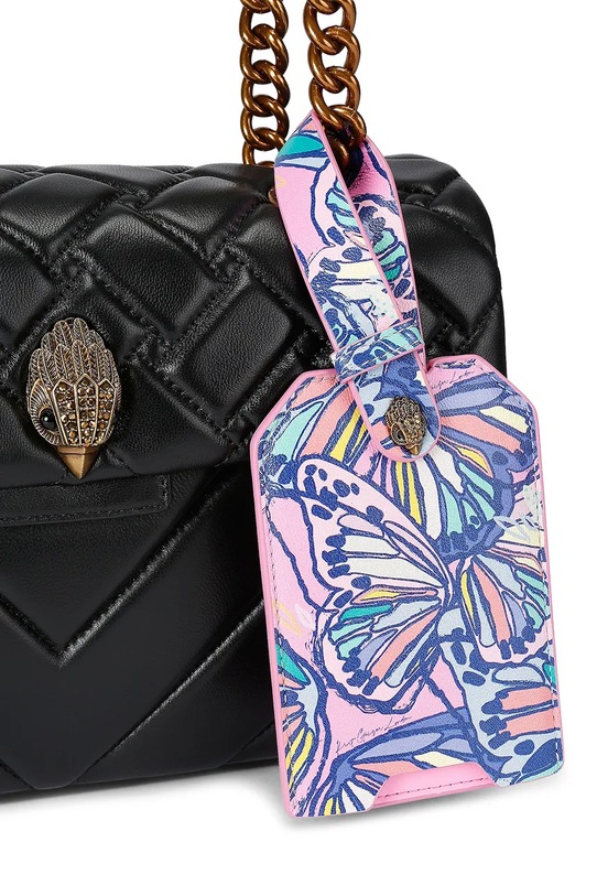 Kurt Geiger London zawieszka do bagażu damska 5604795109 fioletowy SS26