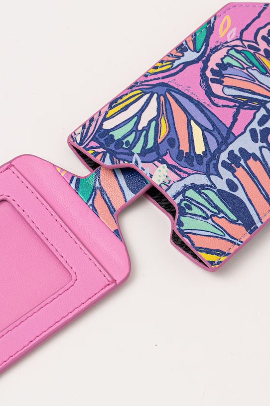 Akcesoria Kurt Geiger London zawieszka do bagażu damska 5604795109 fioletowy