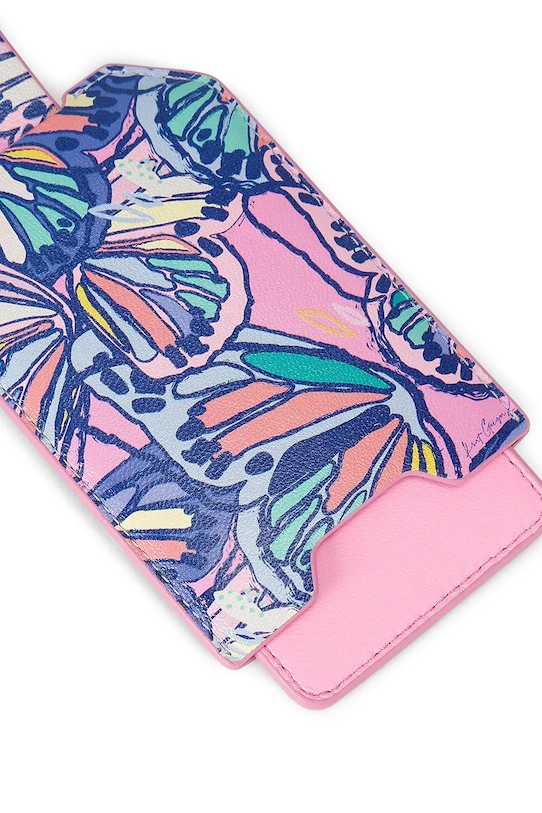 Kurt Geiger London zawieszka do bagażu damska fioletowy 5604795109