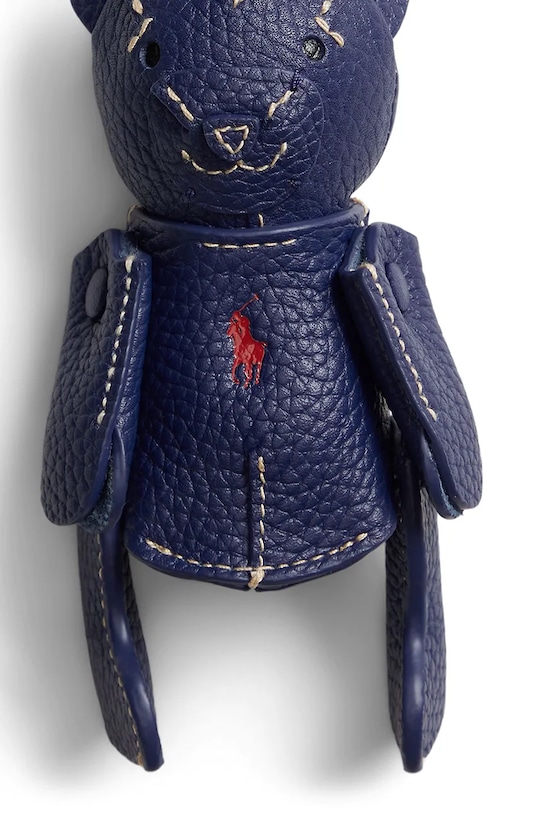 Αξεσουάρ Polo Ralph Lauren κρεμαστό γυναικείο δερμάτινο 427P13276 σκούρο μπλε